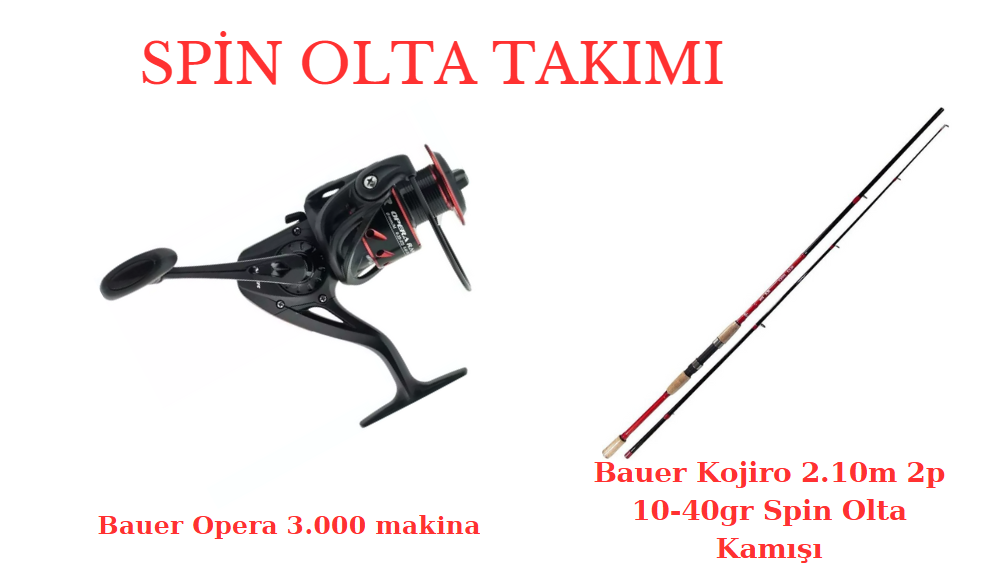 BAUER SPİN OLTA TAKIMI